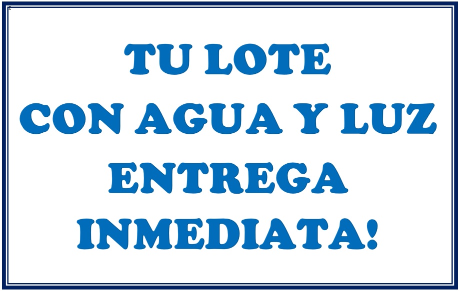 LOSTES CON AGUA Y LUZ